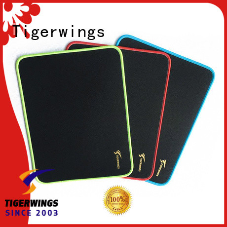 Tigerwings prevent wear custom logo mouse pad manufacturers for Play games