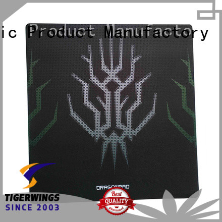 Tigerwings stain resistant company logo floor mats customization for Internet cafe