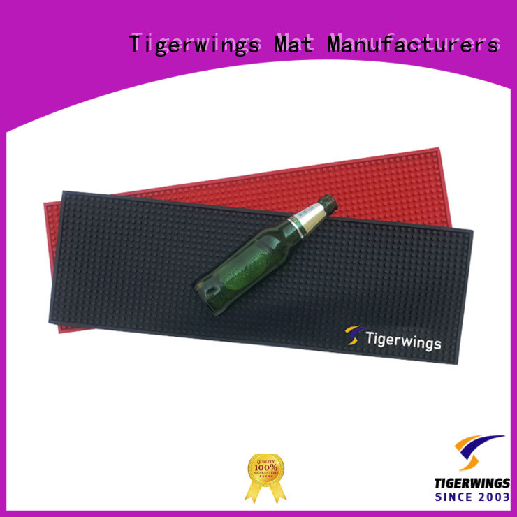 Tigerwings bar spill mat Exporter for keep bar nice and clean