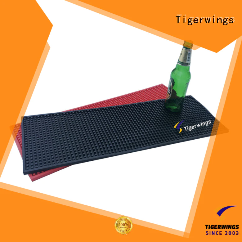 Tigerwings spill mat ODM for keep bar nice and clean