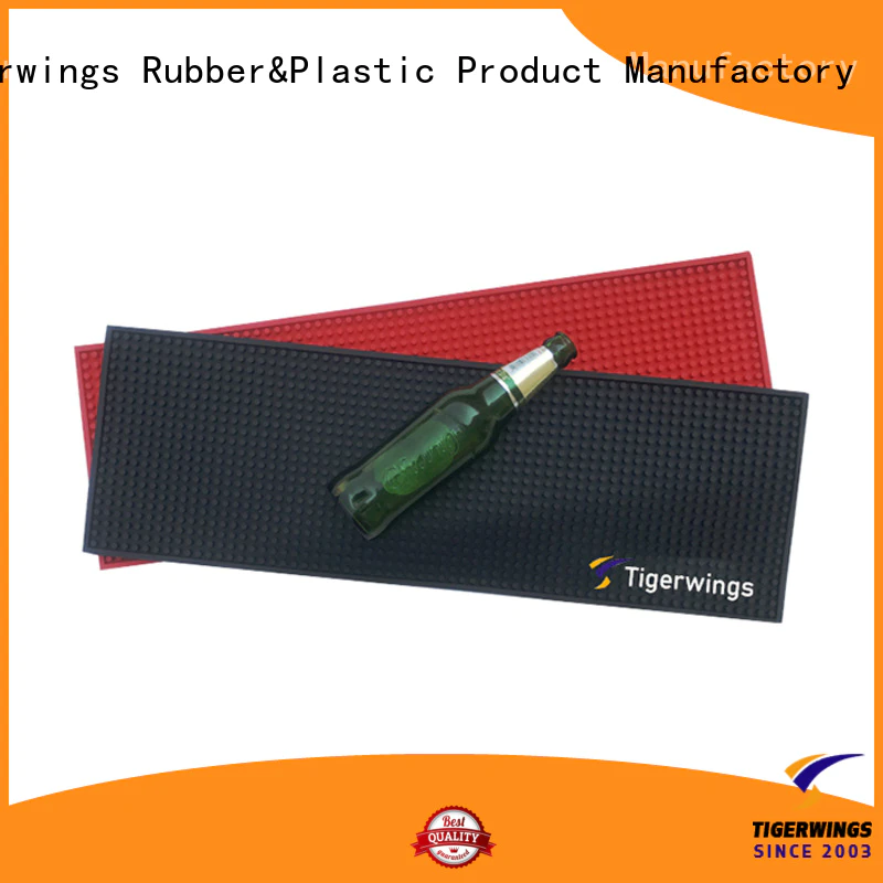Tigerwings custom made bar mats manufacturers for bar