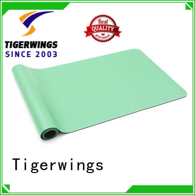 Tigerwings best anti slip yoga mat OEM/ODM for Fitness