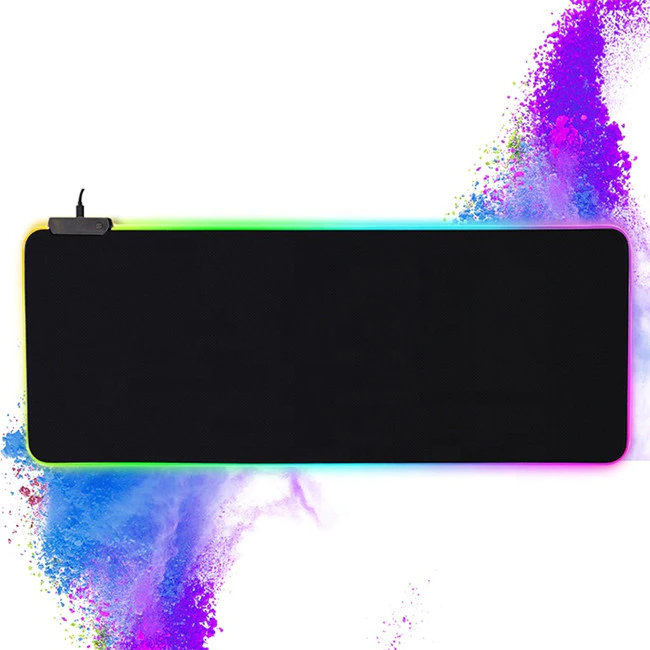custom Led lighting mouse pad gaming mouse mat