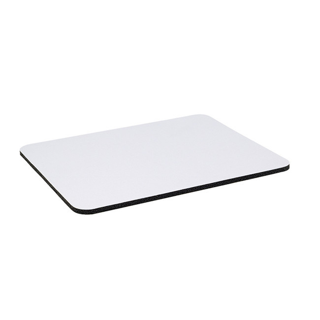 White sublimation custom made mouse pad