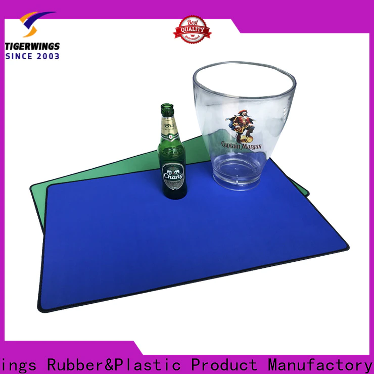 nice quality custom spill mats ODM for keep bar nice and clean