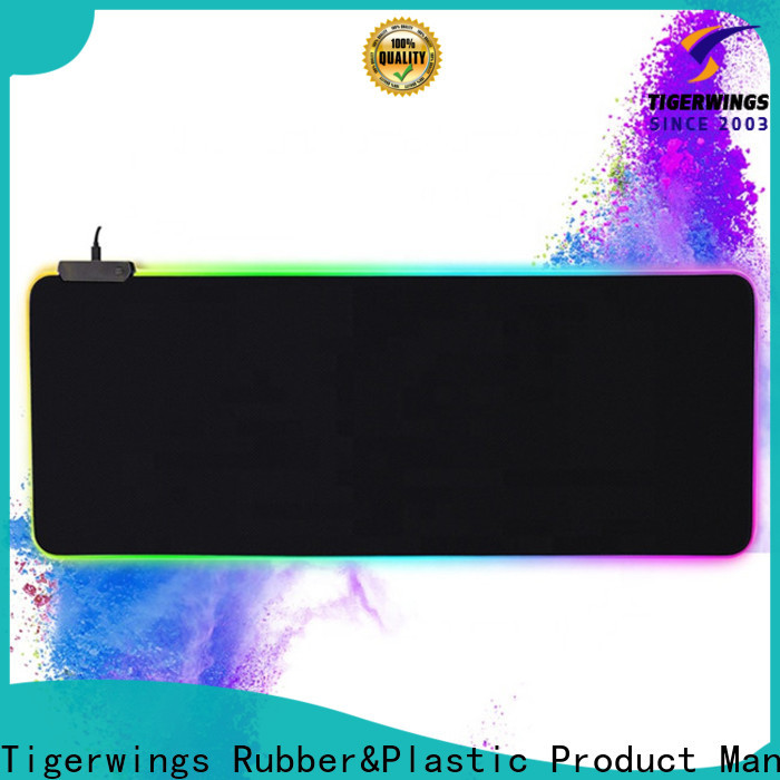 Tigerwings Heavy duty anti-slip rubber backing extended mouse mat factory for personalized gamer