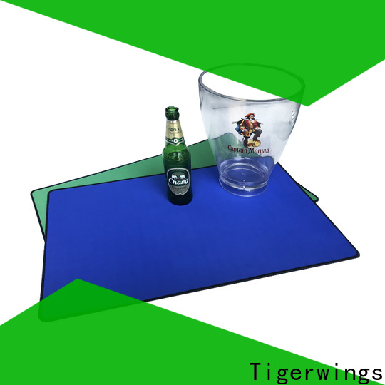 custom made bar spill matsrubber spill mat Tigerwings