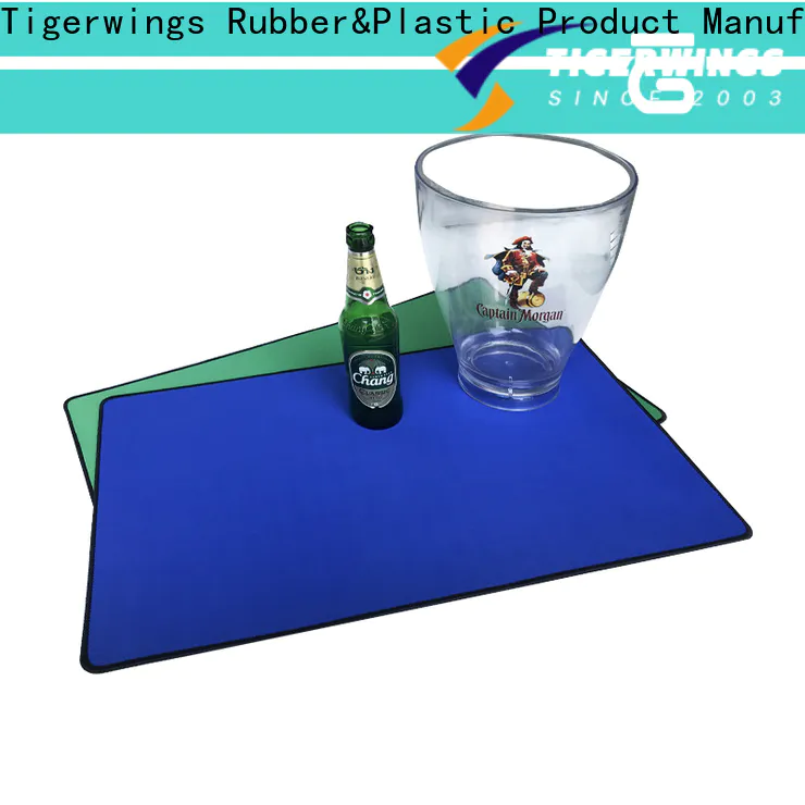 nice quality beer glass mat wholesale for keep bar nice and clean