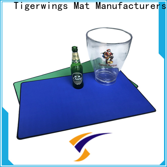 Alfombrillas de goteo Tigerwings para barras para mantener la barra agradable y limpia