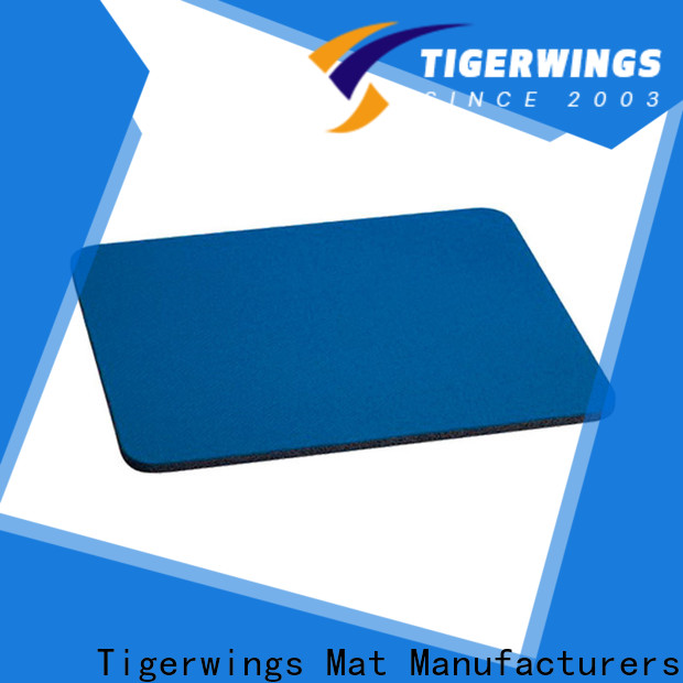 Alfombrilla de ratón de cristal Tigerwings OEM para trabajador