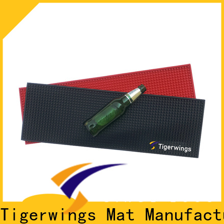 Alfombrillas de goma negras Tigerwings OEM/ODM para mantener la barra limpia