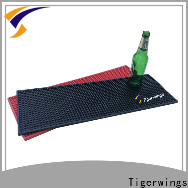 Alfombrilla de goma Tigerwings para negocios para mantener la barra agradable