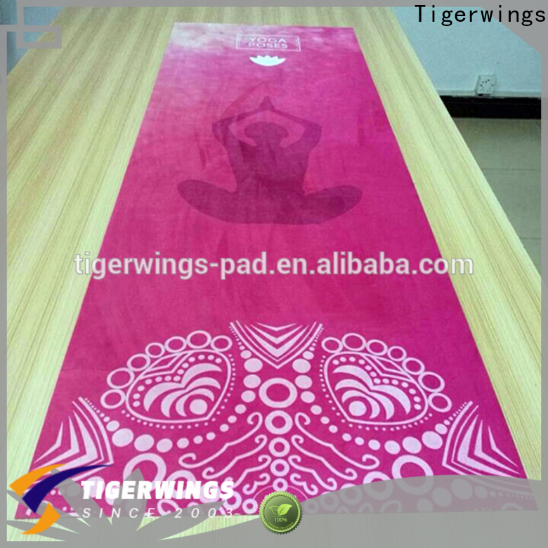 Tigerwings custom printed yoga mats wholesale factory for jobs