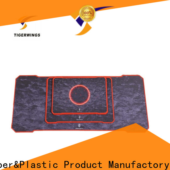 Tigerwings Top gaming mouse pad for sale Exporter for game player