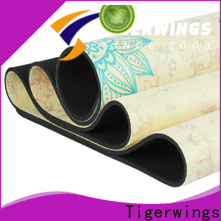 Tigerwings suede yoga pad factory for Fitness