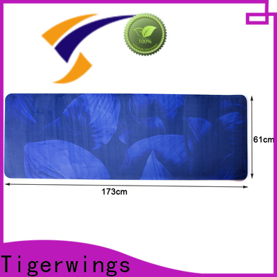 Tigerwings suede yoga mat factory for Sportsman