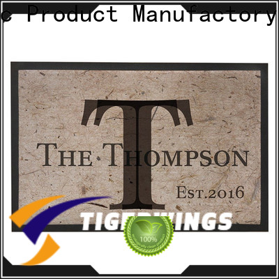 Tigerwings Top custom door mats wholesale manufacturer for Computer worker