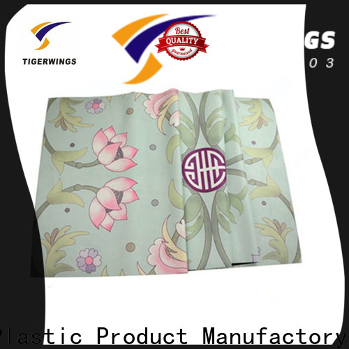 Tigerwings suede yoga mat manufacturers for Fitness