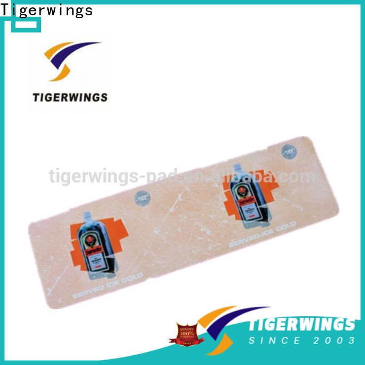 Tigerwings ODM high quality promotional bar mats company for keep bar nice and clean