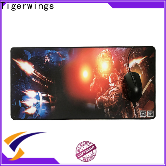 Tigerwings OEM high quality gaming mouse pad Exporter for game player
