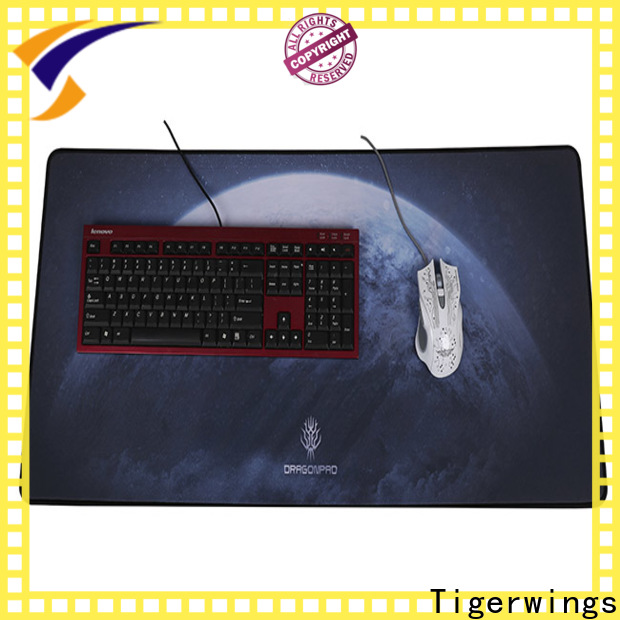 Tigerwings Top rgb gaming mousepad manufacturer for personalized gamer