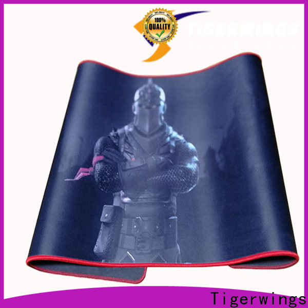 Tigerwings no degumming gaming custom mouse pads China for Play games