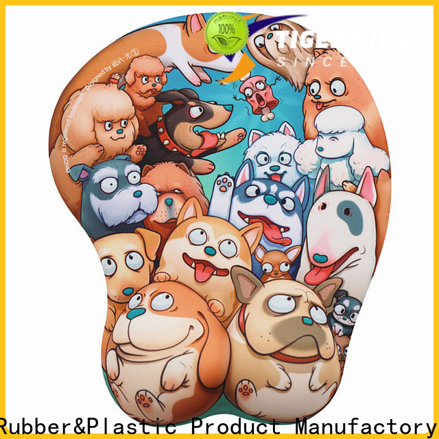 Tigerwings no deformation best mouse pad with gel wrist rest Suppliers for Play games