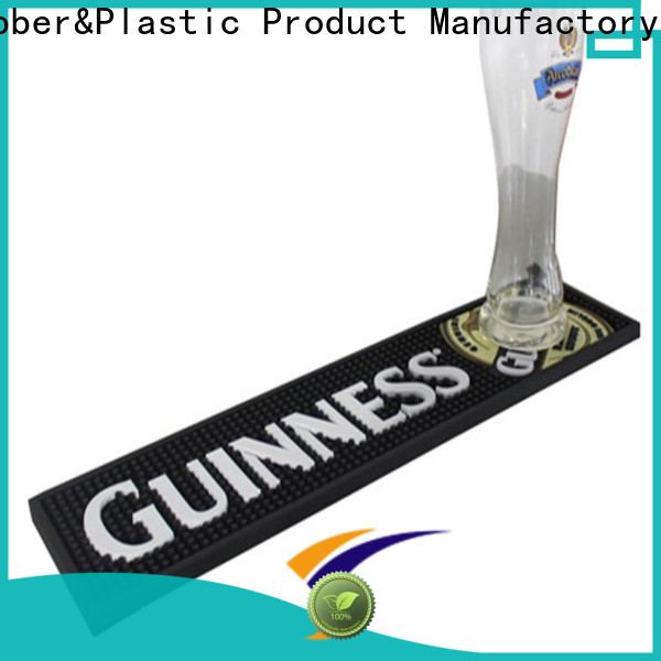 OEM high quality rubber beer drip mat manufacturer for keep bar clean