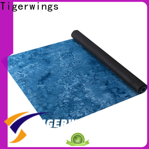 Tigerwings nice quality suede top yoga mat company for meditation