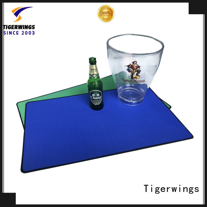 Tigerwings personalised bar mat China for keep bar nice