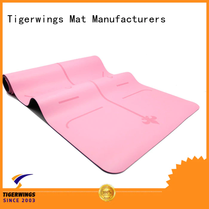 Tigerwings eco friendly yoga mat manufacturer ODM for Fitness