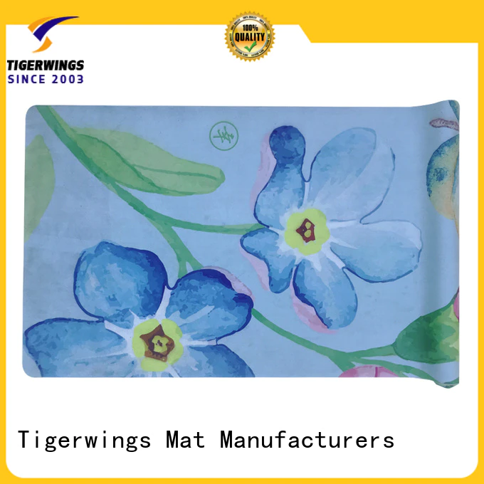 Tigerwings professional custom yoga mats manufacturer for meditation