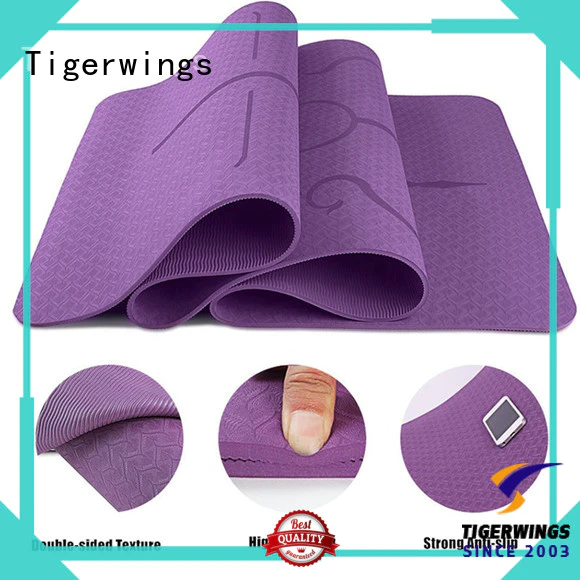 Portable foldable yoga mat for travel OEM/ODM for Indoor activities