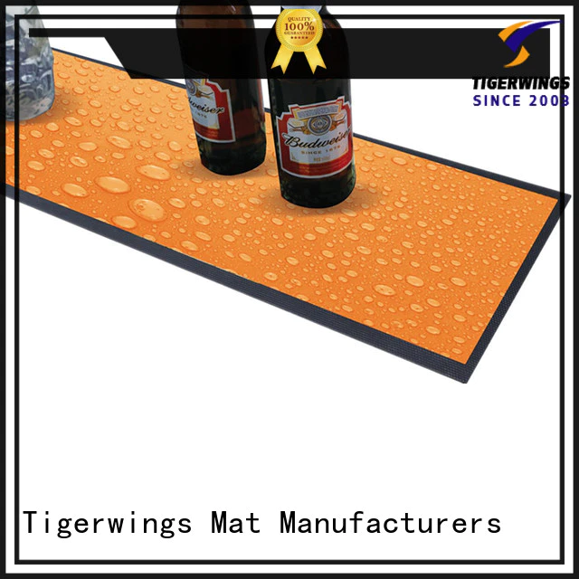 nice quality personalised bar mat customization for keep bar nice