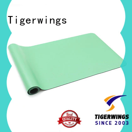 Tigerwings top quality personalized yoga mats customization for Indoor activities
