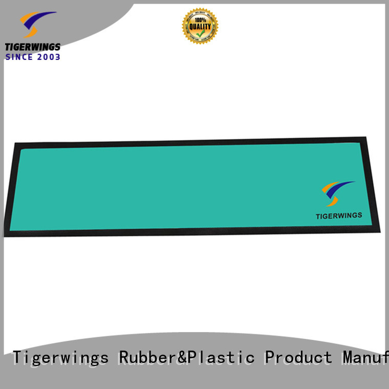 Tigerwings soft custom bar mats OEM for Bar protection